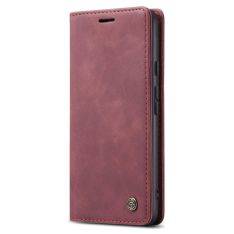 Google Pixel 8a - CASEME slim læder cover - Rød