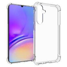 Samsung Galaxy A35 5G - Shockproof ultraklar gummi cover - Transparent