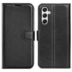 Samsung Galaxy A35 5G - Læder cover / pung - Sort