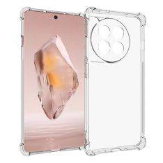 OnePlus 12R 5G - Shockproof gummi cover - Transparent