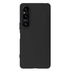 Sony Xperia 1 VI - Fleksibelt gummi cover - Sort