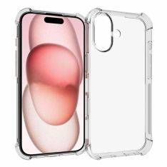 iPhone 16 - Ultraklar gummi cover - Transparent
