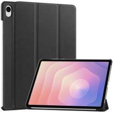 Samsung Galaxy Tab S11 - Tri-Fold læder cover - Sort