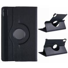 Samsung Galaxy Tab S11 - Læder cover 360 grader roterbar - Sort
