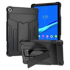 Lenovo Tab M10 (Gen 3) - Shockproof Hybridcover med Kickstand - Sort