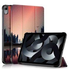 iPad 11 A16 (2025) / iPad 10.9 (2022) - Tri-Fold læder cover - Printet design - Stjernehimmel