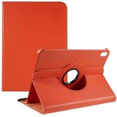 iPad 11 A16 (2025) / iPad 10.9 (2022) - Læder cover 360 grader roterbar - Orange
