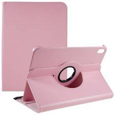 iPad 11 A16 (2025) / iPad 10.9 (2022) - Læder cover 360 grader roterbar - Pink