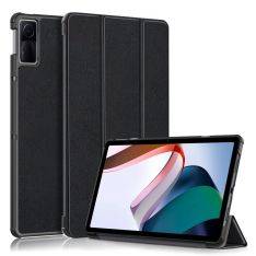 Xiaomi Redmi Pad 10.6 - Tri-Fold læder cover - Sort