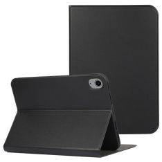 iPad 11 A16 (2025) / iPad 10.9 (2022) - Slim flip læder cover - Sort