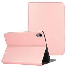iPad 11 A16 (2025) / iPad 10.9 (2022) - Slim flip læder cover - Rosa guld