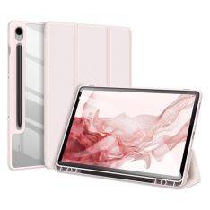 Samsung Galaxy Tab S9 - DUX DUCIS Toby Tri-Fold læder cover - Pink