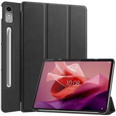 Lenovo Tab P12 - Tri-Fold læder cover - Sort