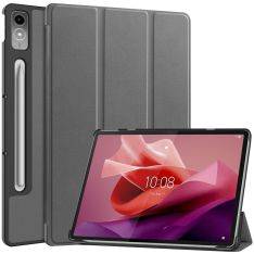 Lenovo Tab P12 - Tri-Fold læder cover - Grå