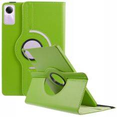 Xiaomi Redmi Pad SE - Læder cover 360 grader roterbar - Grøn