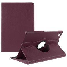 Samsung Galaxy Tab A9 Plus / Tab A11 Plus - Læder cover 360 grader roterbar - Lilla