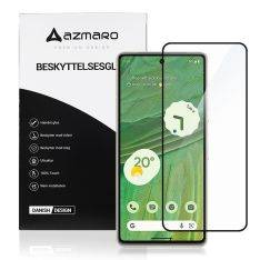 Google Pixel 8 - Azmaro Premium hærdet beskyttelsesglas - Komplet dækning