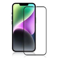 iPhone 15 - AMORUS premium hærdet beskyttelsesglas med komplet dækning