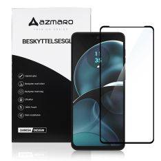 Motorola G14 - Azmaro Premium hærdet beskyttelsesglas - Komplet dækning