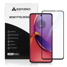Motorola G84 - Azmaro Premium hærdet beskyttelsesglas - Komplet dækning