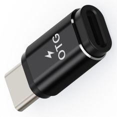 Lightning til USB-C adapter - Understøtter opladning og audio - Sort