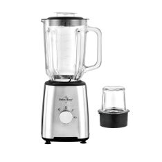 Swiss Haus blender 1.5L / 500W - Inkl. glaskværner - Z. Glacier Collection - Sølv