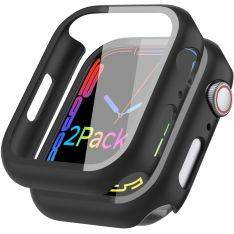 Apple Watch 11 / 10 46mm - Shockproof cover inkl. Skærmbeskyttelse - Sort