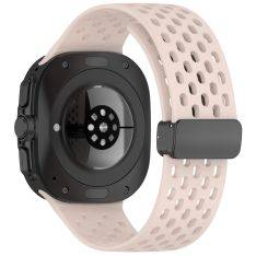 Samsung Galaxy Watch Ultra 47mm - Silikone urrem - Passer til håndled 14-22 cm - Pink