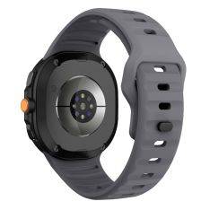 Samsung Galaxy Watch8 / Watch8 Classic - Wave silikone rem - Space grey