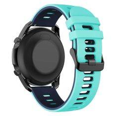 Samsung Galaxy Watch 5 40mm / 44mm / Watch 5 Pro 45mm - Silikone rem 20mm - Lyseblå/blå