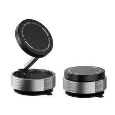 Axis T20 magnestik bilholder med super vacuum sugekob - Sort