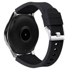 Samsung Galaxy Watch 46mm - Silikone urrem 22mm - Passer til håndled omkreds 135-235mm - Sort