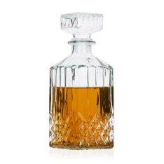 Whisky-karaffel i glas 0,8L