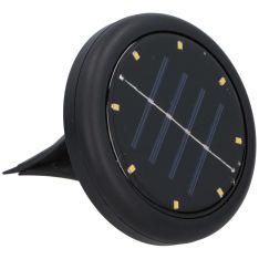 GRUNDIG udendørs solcelle lampe til haven med spyd - Sort