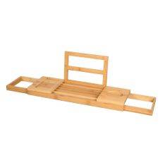 Udtrækkelig Bambus Badekarshylde 50-92 cm