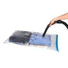 Alpina vakuumpose 2-Pak - til opbevaring af tøj - 130x74cm / 86x50cm