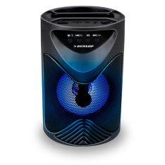 Dunlop Bluetooth højjatler m/FM radio & mobilholder - Sort