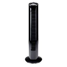 Lifetime Air Tårnventilator roterende - H:81 cm m/ 3 hastigheder - Sort