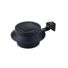 Grundig Solcellelampe til tagrende / hegn - Sort