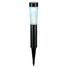 Grundig LED Solcellelampe på spyd H:56 cm - Cool Hvid - Sort