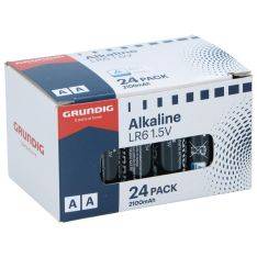 Grundig AA batteri - R6 1.5V / 2100mAh - Pakke med 24 stk.