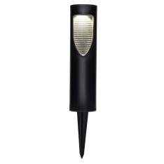 Grundig LED Solcelle havelampe - Varm hvid - Sort