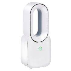 Lifetime genopladelig bordventilator - 3 hastigheder - 7x LED lys