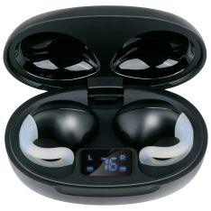 Grundig TWS Trådløse Earbuds med clip-on fit - Sort