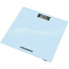 Grundig digital personvægt max 180kg - med termometer - Hvid