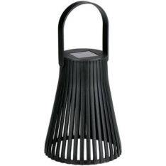 Arti Casa LED solcelle lanterne Ø11xH22cm - Sort