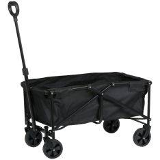 Camp Active foldbar trækvogn - max 50kg - Sort
