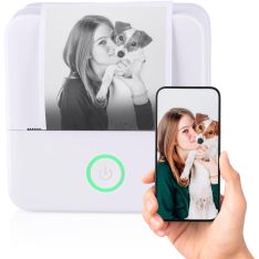 Trådløs Bluetooth fotoprinter - Bærbar til smartphone