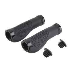 BIKE - Cykelhåndtag i aluminium - Ergonomisk - Anti-slip -130mm - Ø 2-2.5cm - Sort