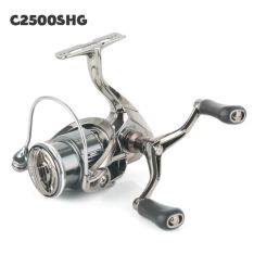 DEUKIO C2500SHG metal fiskehjul vægt: 235g / Gearing: 5.6.1 - Sølv